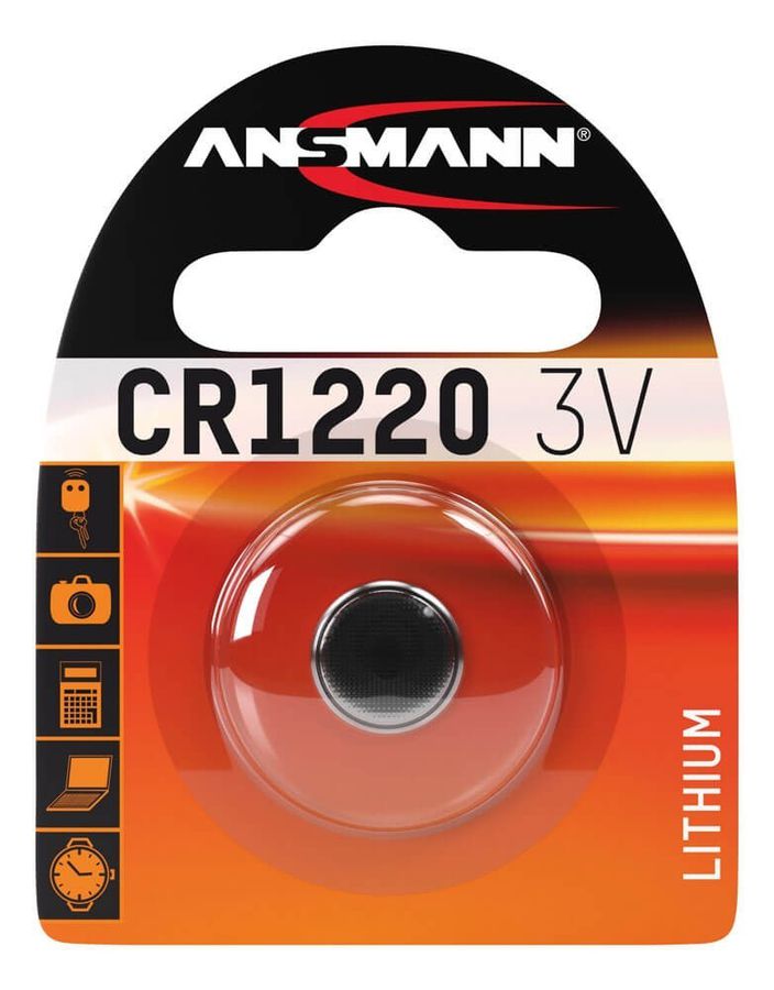 Lithium cella a bottone CR1220 - 1er Blister