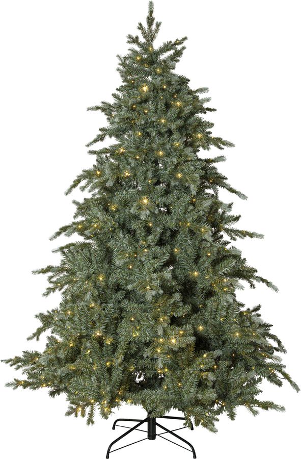 Künstlicher Weihnachtsbaum LED Greyland - Grün, 700 LED's, 210cm Höhe