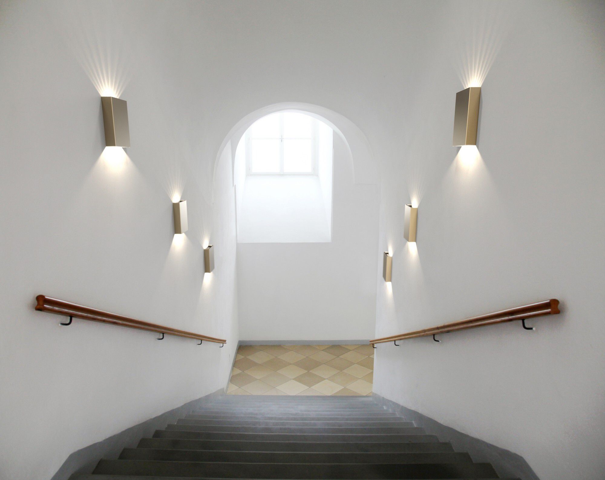 Fold 15, Wandleuchte, Messing - LED Modul, 10W LED, IP54