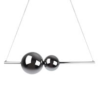 LED Pendelleuchte chrom NOVA - LED-Modul, 32W, IP20
