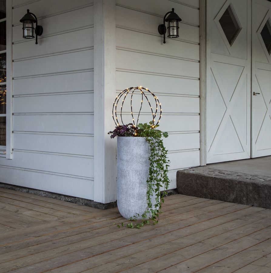 Outdoor Decoration Sphere - IP44, Warmweiss, 88 LED's