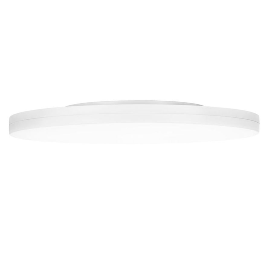 Luminaire LED pour montage en saillie Dali Slice Circle 38/55W 4000K - 38/55W, 3800/5500lm, 4000K, IP20, CRI >80, 110°,  weiss, Dali dimmbar, D=600mm, H=65mm