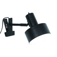 Klemmleuchte Matis Schwarz - 15W, E27, IP20