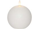 LED Pillar Kerze Flamme Rustic - Indoor, 11.5 cm Höhe,Timerfunktion