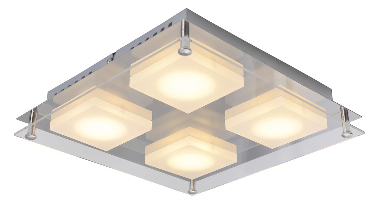 LED Wandleuchte Edingburgh - LED fest verbaut, 2700K, warmweiss