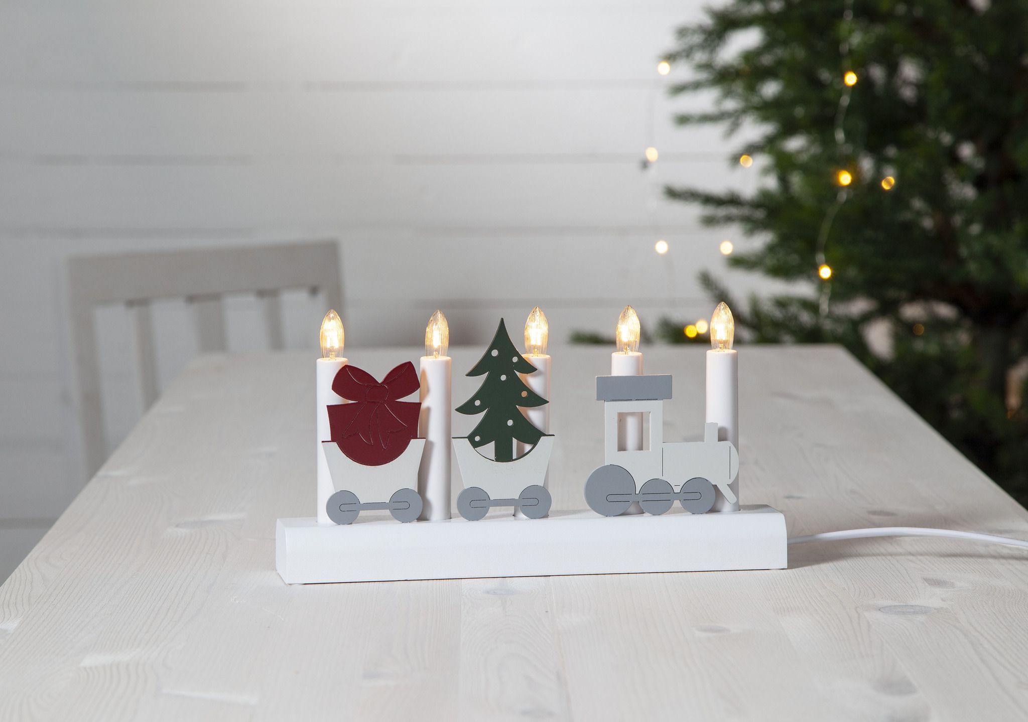 Kerzenständer Julia - IP20, Neutralweiss, 5 LED's