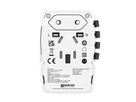 World USB Charger AC65PD - Schuko, 2-Pol EU, IT, UK, BRA, USA/Japan, AUS/China, 1xUSB-A 7.5W, 1x USB-C 65W PD