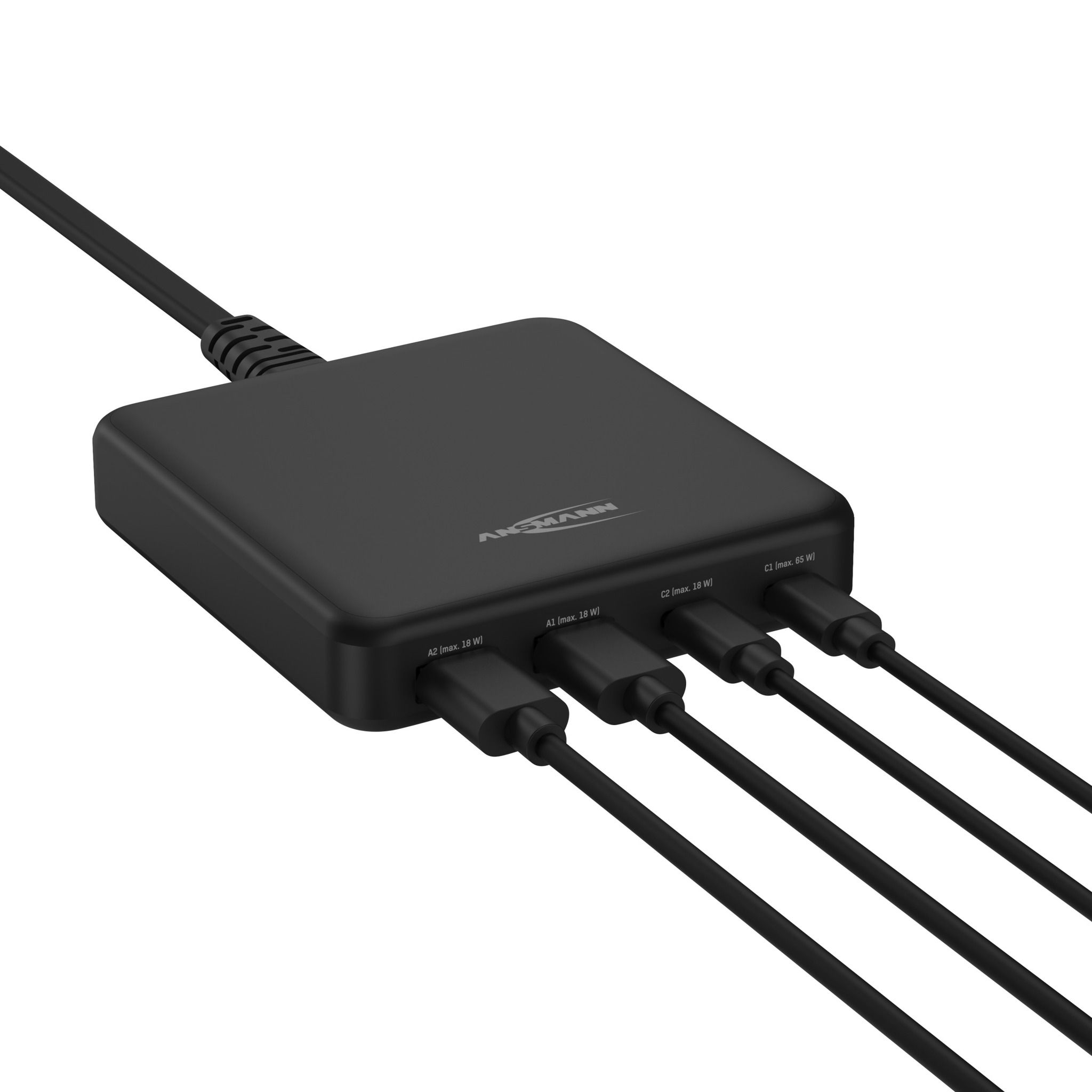 Desktop Charger DC465PD - 65W, 2x USB, 2xUSB-C
