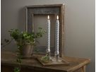 LED Dinner Kerze 2er Pack Flamme Swirl - Indoor, Grau, 25.00 cm Höhe,  Timerfunktion