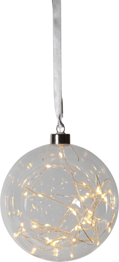 Boule de verre Glow - IP20, Warmweiss, 40 LED