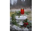 Solar Kerze Hearty - IP44, Warmweiss, 1 LED