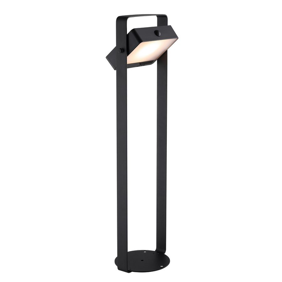 Solar-Pollerleuchte Saulio  Schwarz - LED Modul, 4.5W, IP44