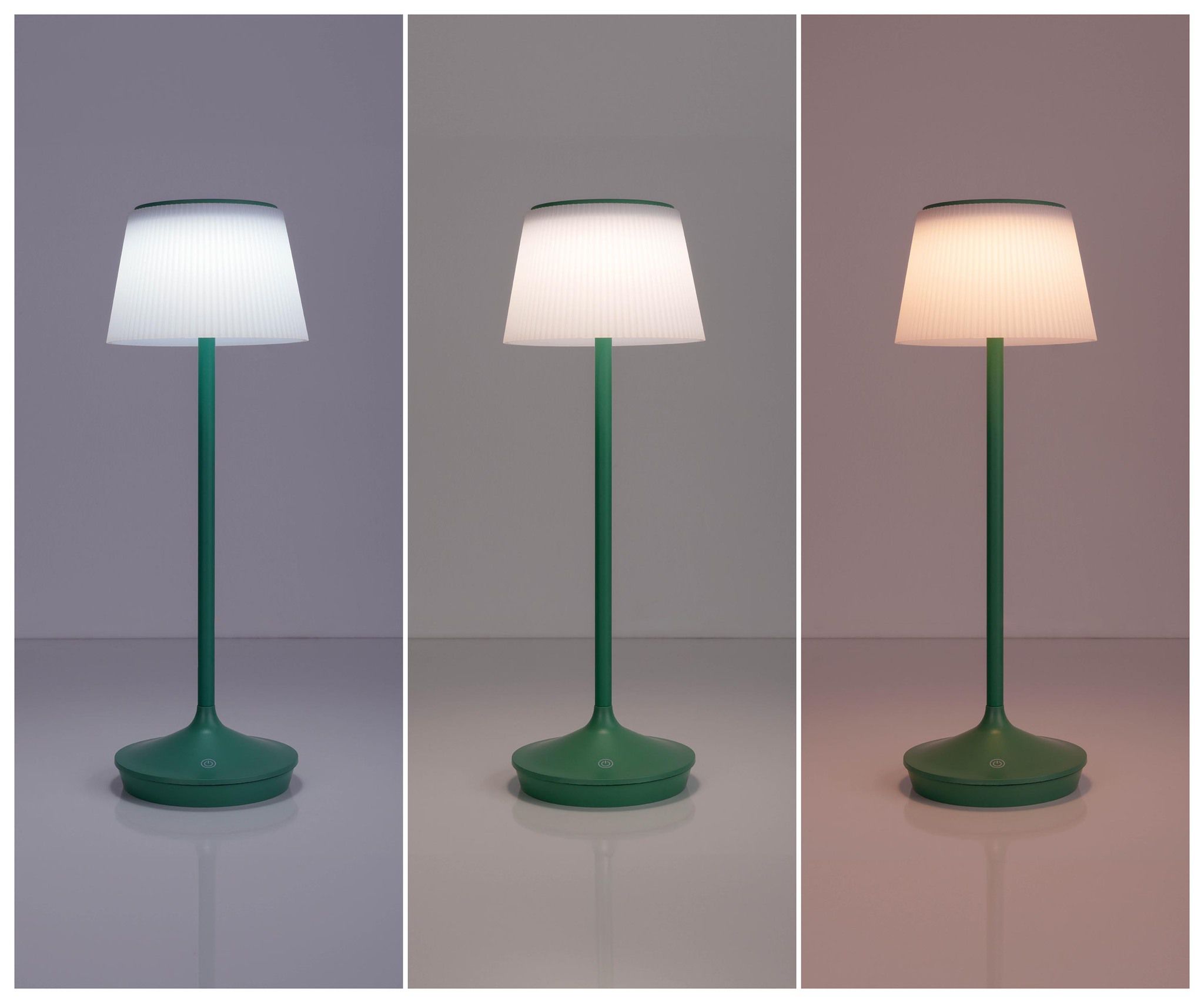 Solar-/ Akkutischleuchte EMMI - LED-Modul, 3W, IP44
