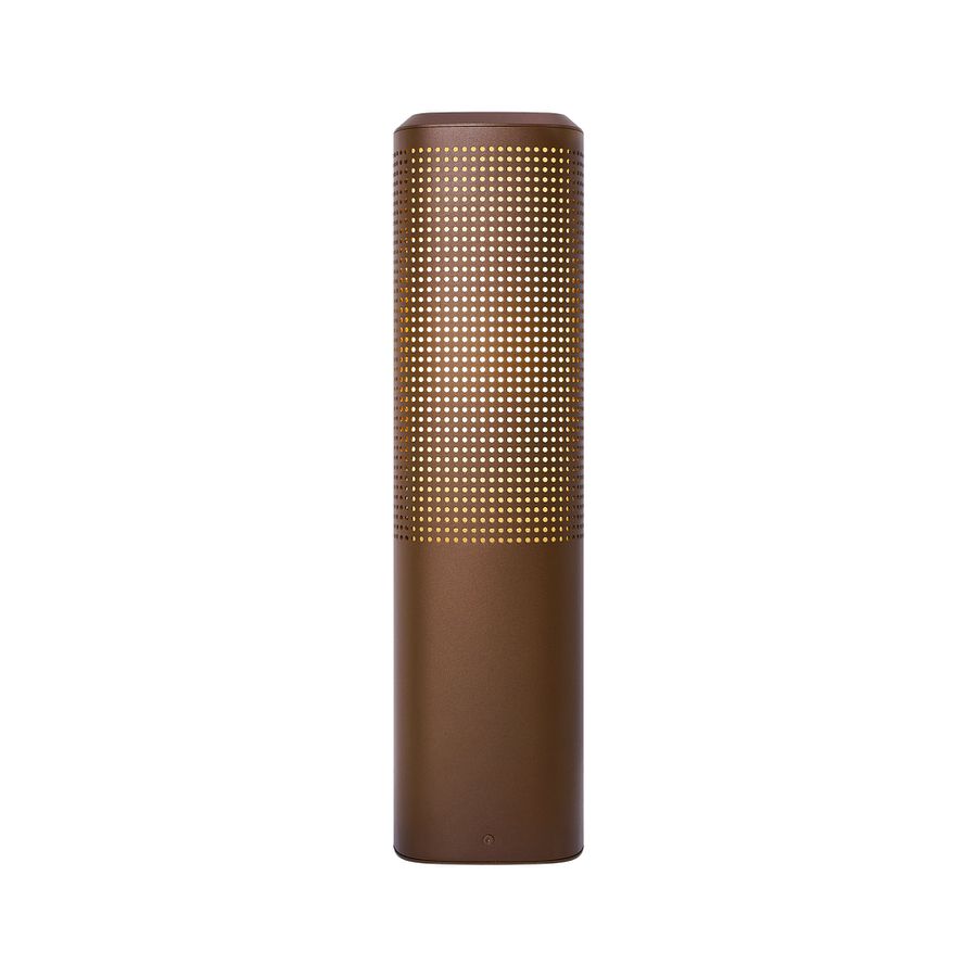 Pollerleuchte Sidara 45  Seasidemetallischbraun - 15W, E27, IP44