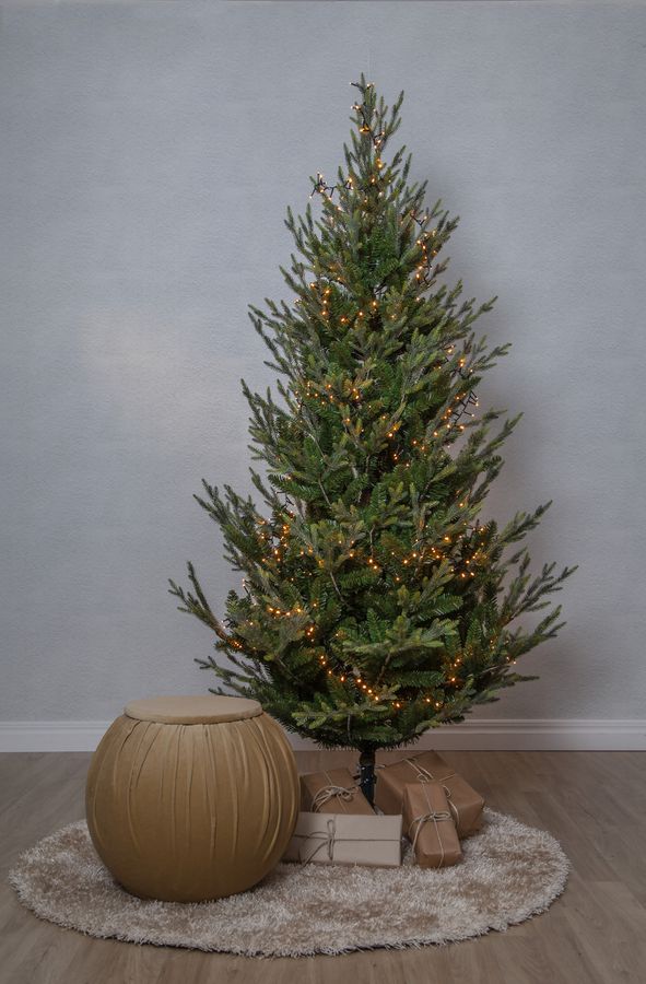 Künstlicher Weihnachtsbaum Uppsala - Grün, keine Lämpchen, 210cm Höhe