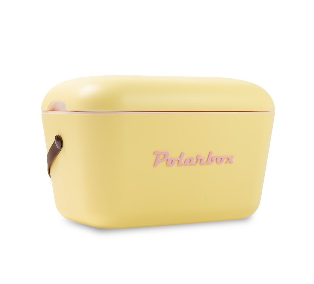 Polarbox Retro Cooler gelb 20l - Kühlbox, 20l, Vintage Design