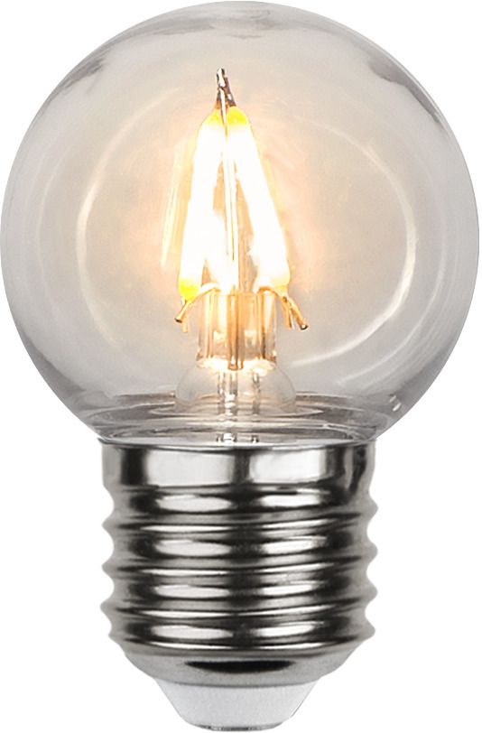 LED Leuchtmittel E27 G45 Outdoor Lighting PC Cover Filament - E27, 70Lm, 2200K, 0.6W, 220-240V AC