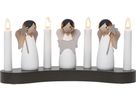 Kerzenständer  Angel choir - IP20, Warmweiss, 4 LED