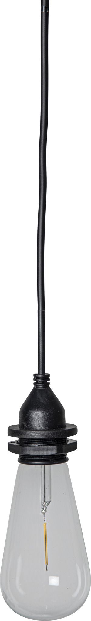 Solar Cord Set E27 - IP44, Warmweiss,Schwarz