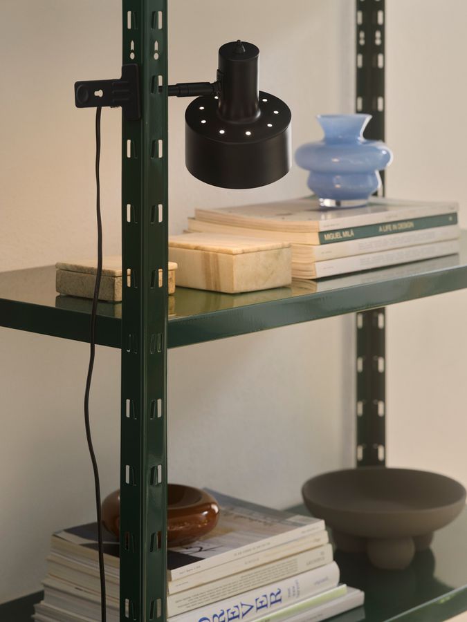 Klemmleuchte Matis Schwarz - 15W, E27, IP20