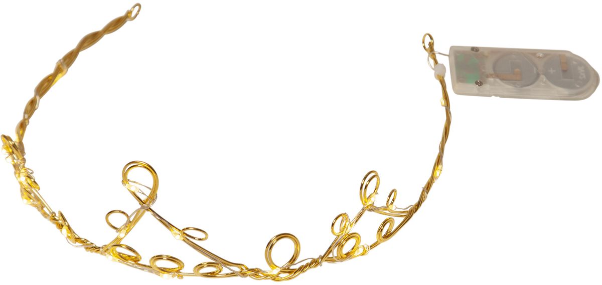 Indoor Deco Diadem - IP20, Warmweiss, Messing