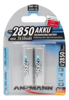 NiMH Akku Mignon AA Type 2850 - 2er Blister