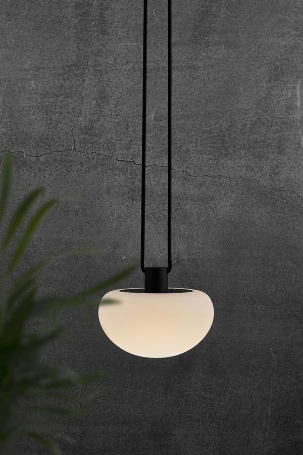 Sponge, Pendelleuchte, Schwarz/Weiss - LED Modul, 5W, IP65