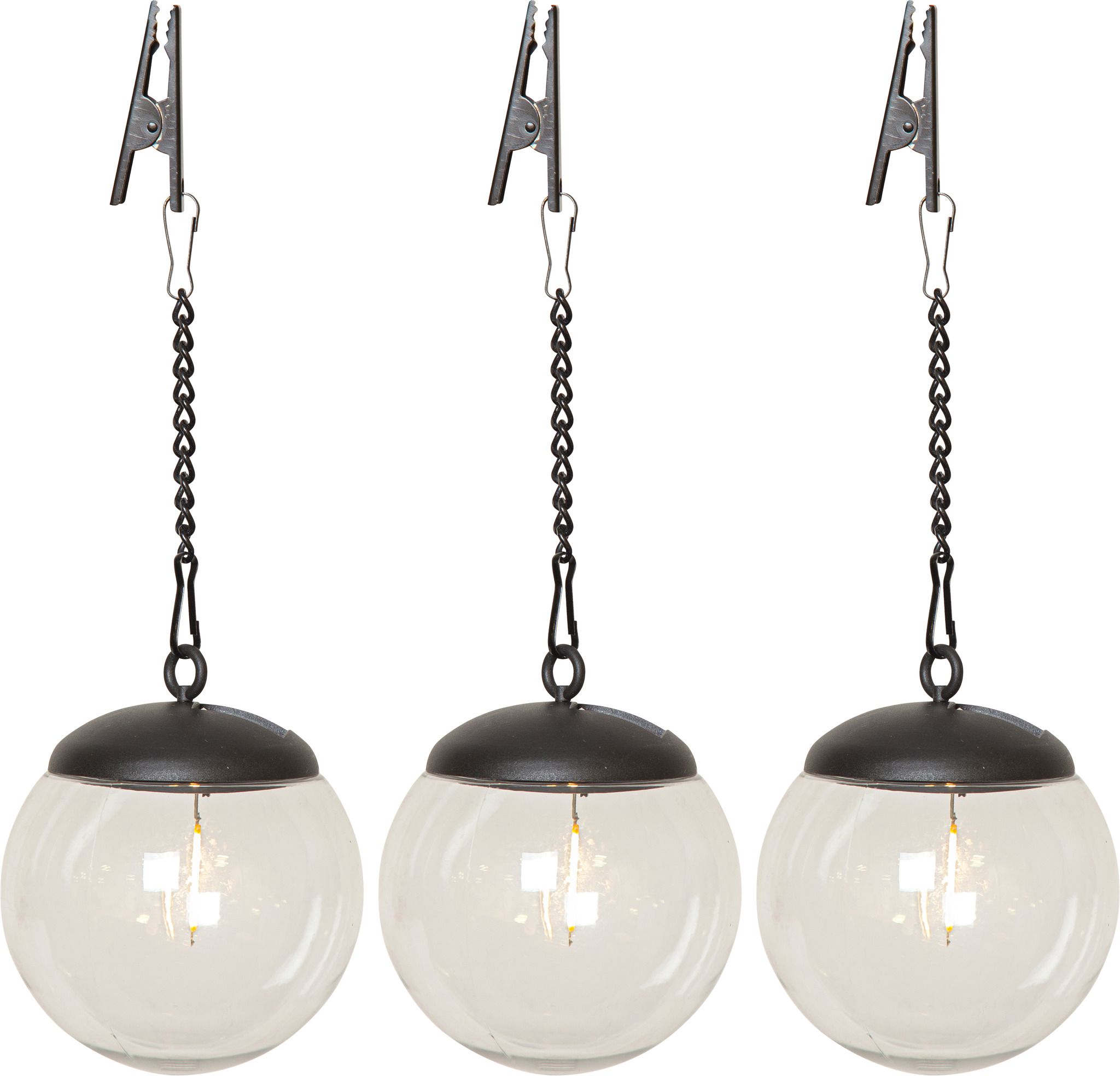 Solar Decoration Globe - IP40, Warmweiss, 3 LED's