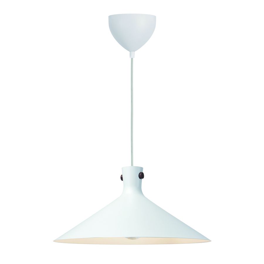 Pendelleuchte Dorina Weiss - 60W, E27, IP20