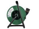 LOCKXTEND Kabelrolle 25m - LOCK-Kupplung T13, Stecker T12 mit Lasche, 230V - 10A, grün + orange/schwarz