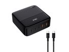 Desktop USB-Charger 240W - Out: C1: 140W PD, C2 + C3: 100W PD, A1 + A2: 60W + 1m USB-C to C Cable inkl., S+ zertifziert