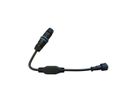 Playlight 24V Leuchtenverbinder Extern M12 - M12-Stecker + 20cm H03VVF