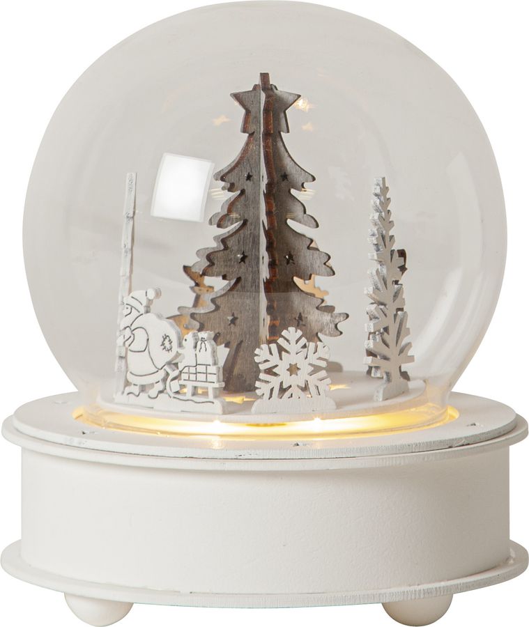 Tisch Deco Grauberg - IP20, Warmweiss, Grau