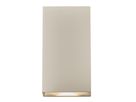 Rold - 2X5W, 2x350lm, 3000K, IP54, CRI 80, 2x125°, geschliffen, nicht dimmbar, L=90mm, B=55mm, H=160mm