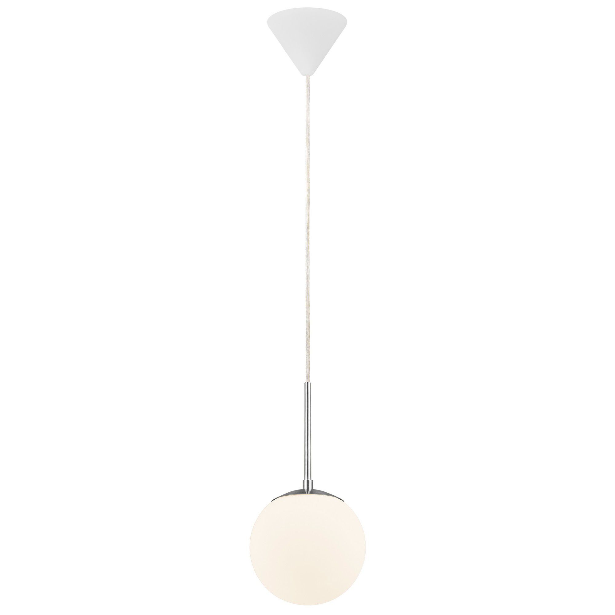 Café 15 - E27, max. 15W, IP20, opalweiss