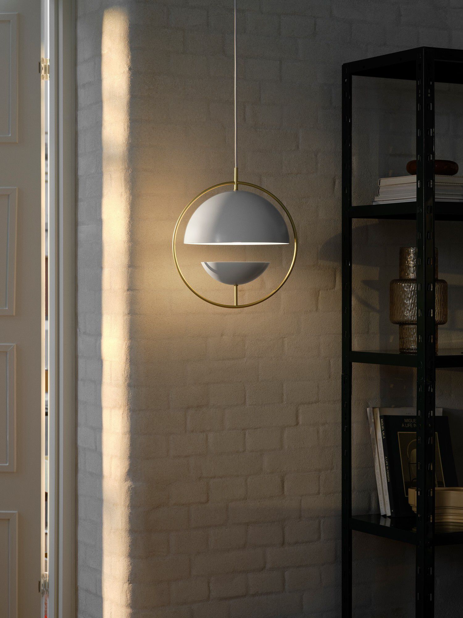 Pendelleuchte Tavia Weiss - 40W, E27, IP20