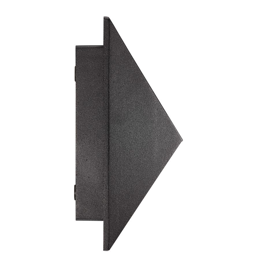 Wandleuchte PONTIO 27 - 2xGU10 (exkl.), max.2x25W, IP54, schwarz, dimmbar (optional Leuchtmittel), L=270mm,B=150mm, H=190mm