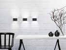 Nene, Wandleuchte, Schwarz - 6W LED, 3000K, IP54, 230V