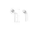 Playlight 24V Spot 36° - 24V DC, 5W, lm, 3000K, IP65, 36°, anthrazit, inkl. Spike