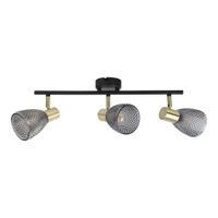 3er Spot Wand-/Deckenleuchte LINDITA exkl. Leuchtmittel - E14, IP20, 230V