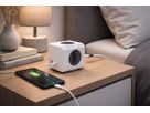PowerCube 35W PD AC - 4x T13, 2x USB-C / 1x USB-A PD 35W, 1.5m Kabel, weiss/grau