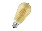 SMART+ Filament Edison Dimmable 6W 824 230V FIL GD E27 - E27, 680lm, 2400K, 6W, 230V