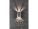 Fold 10, Wandleuchte, Nickel verzinkt - LED Modul, 7,4W LED, IP54