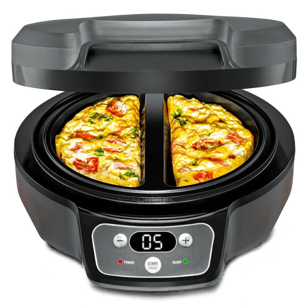 Omlett Chef Oskar OM 950 - Schiefergrau, 1400 W