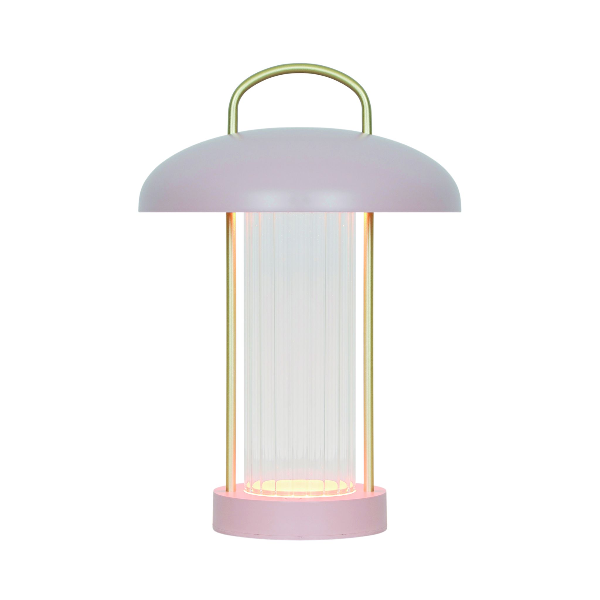 Akku Tischleuchte Mirano Dusty Rose - LED-Modul, 3000K, 150Lm, IP20