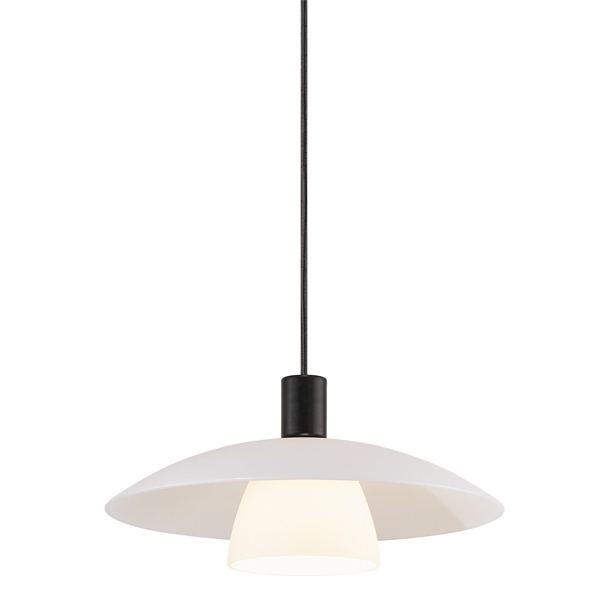 Verona, Pendelleuchte, Opal Weiss - E27, max. 40W, IP20