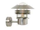 Vejers, Wandleuchte, Edelstahl - E27, max. 60W, IP54