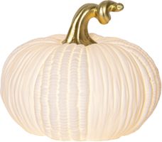 TIsch Decoration Pumpkin - Indoor, Warmweiss, Weiss