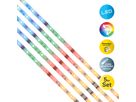 5x 1m RGB LED Stripe - IP20, RGB, 500cm Länge