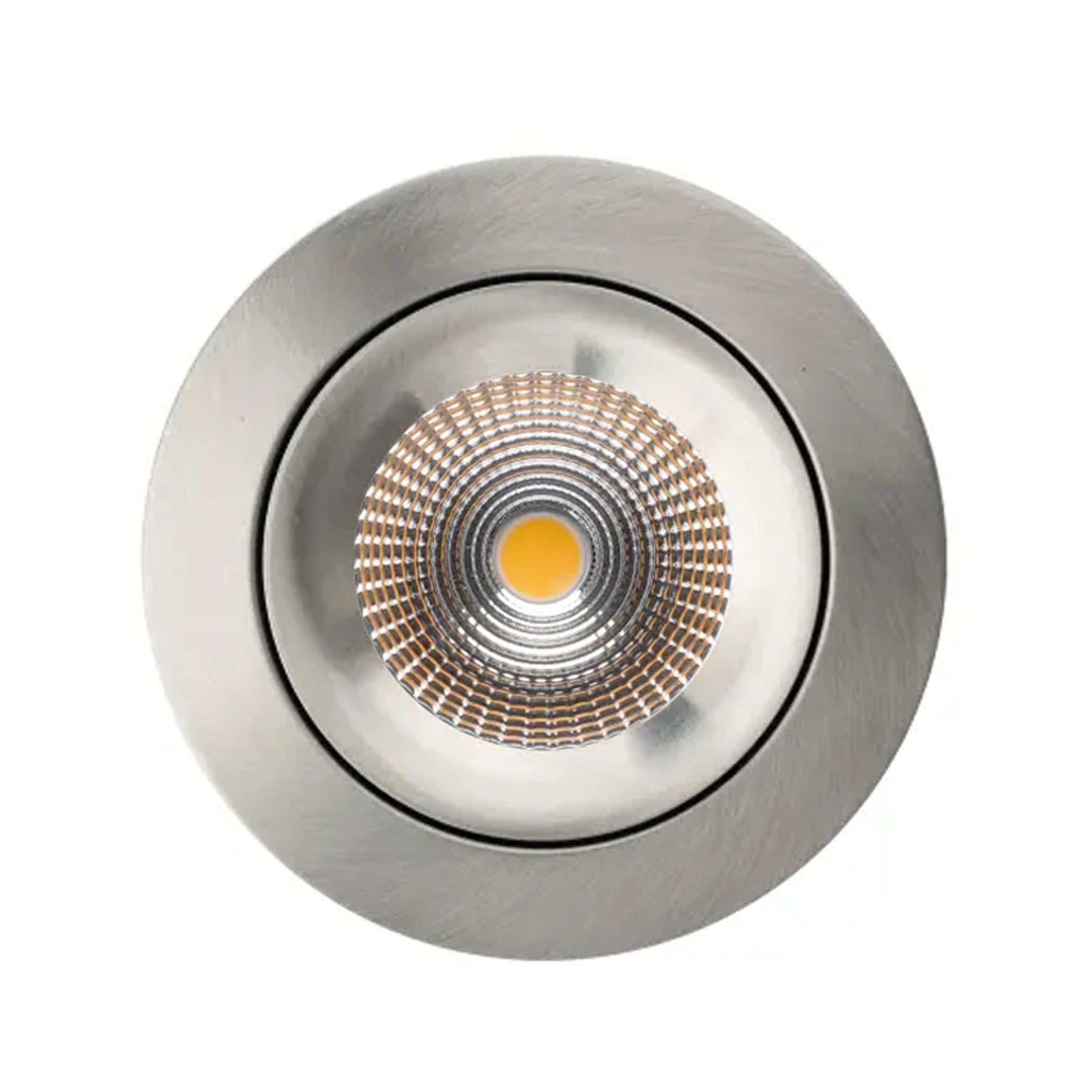 LED Einbauspot-Set ONE 360 (2700K) - 8W, 625lm, 2700K, IP44, CRI 90, 36°, alu. geb., dimmbar , D=90mm, H=45.4mm, BL=68mm